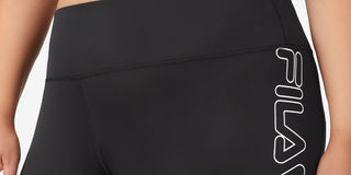 Fila Women's Logo Bike Shorts Black Size 2X