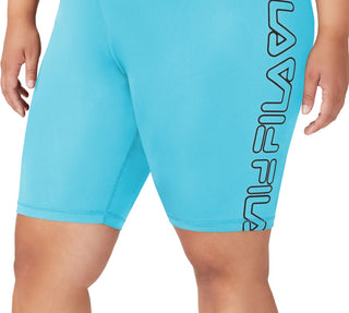 Fila Women's Logo Bike Shorts Blue Size 1X