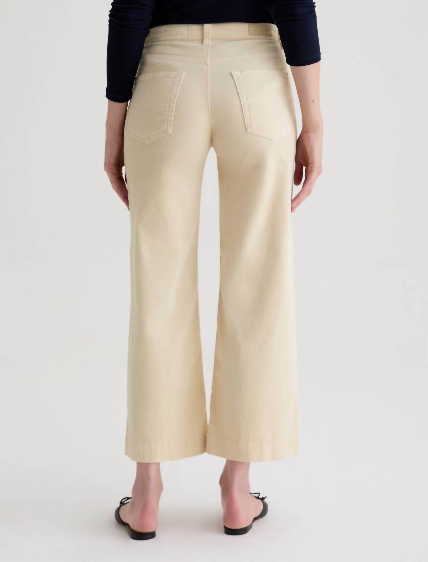Ag Jeans - Saige Wide Leg Crop Corduroy Pants