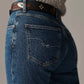 Free People - Risk Taker Mid Rise Straight Jeans
