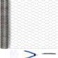 Galvanized Metal Hexagonal Mesh Fence for Garden Protection