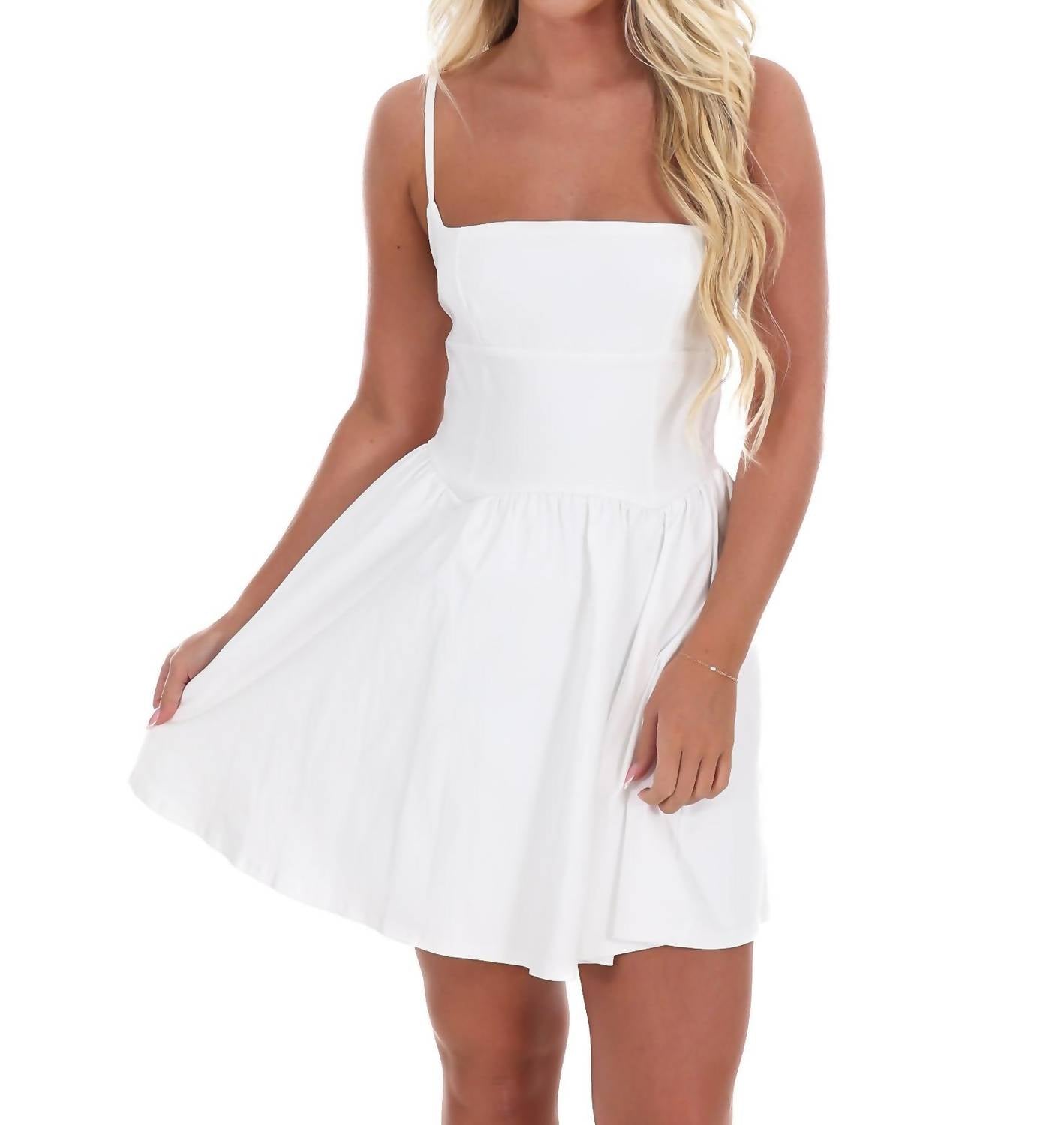 Blue Blush - Earn It Mini Dress