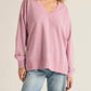 Z Supply - Modern V Neck Weekender Sweatshirt