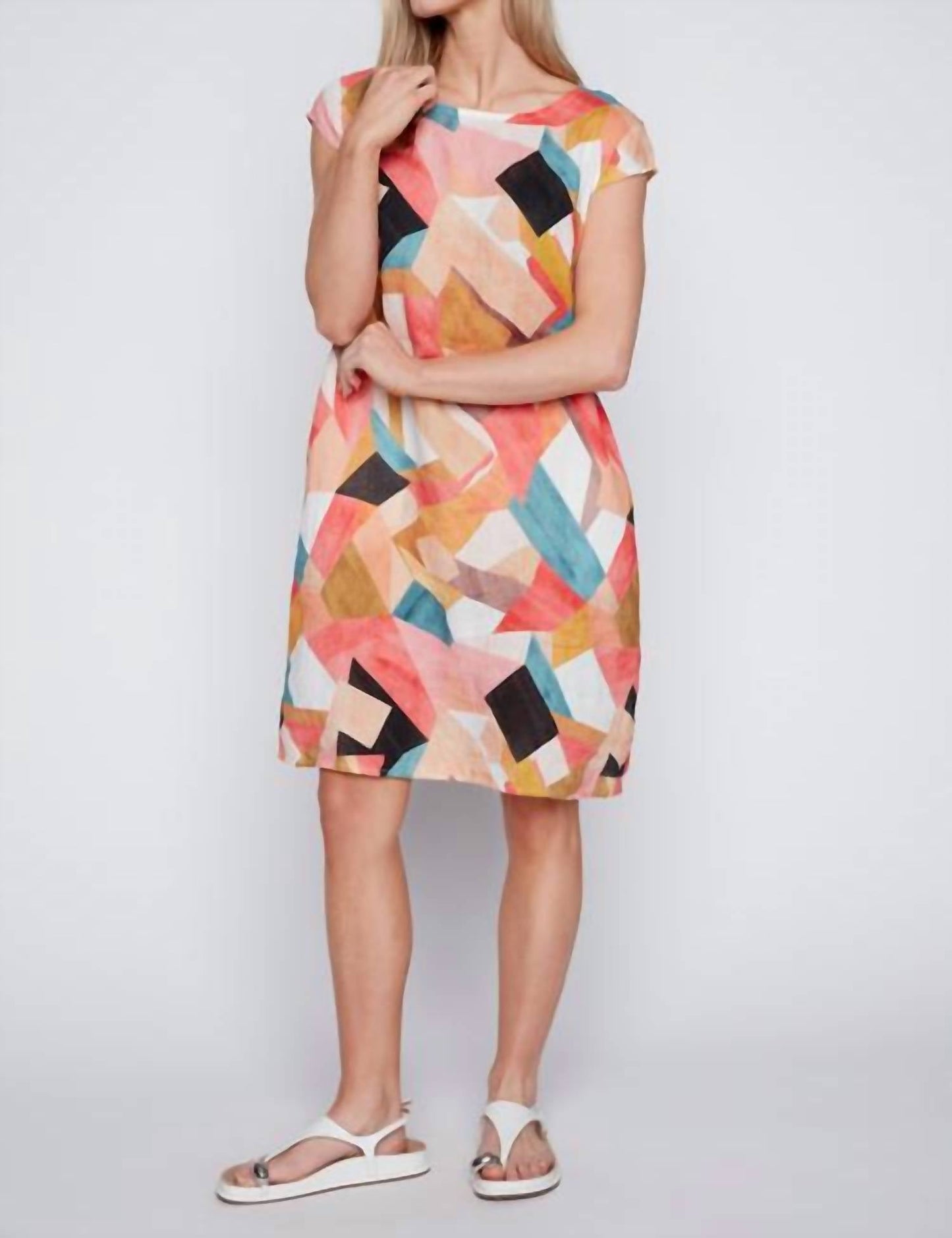 Spanner - Linen Shift Dress