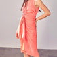 Do+Be - Sleeveless Collar Front Tie Dress