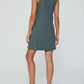 Another Love - Justine High Neck Ribbed Dress