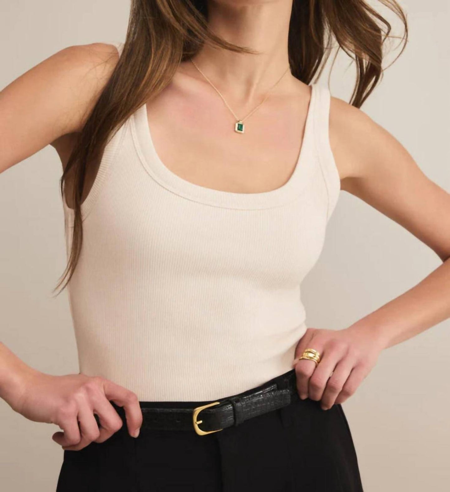 Z Supply - Scoop Neck Ribbed Bodysuit