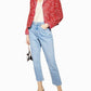 Topshop - Jersey Boucle Open Front Blazer