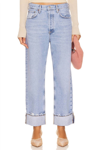 Agolde - Fran Low Slung Straight Jeans