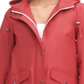 Levi's Women's Water Resistant Rain Jacket Red Size Medium
