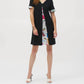 Joseph Ribkoff - Newspaper Print Cocoon Dress