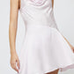 French Connection - Oona Satin Asymmetrical Mini Dress