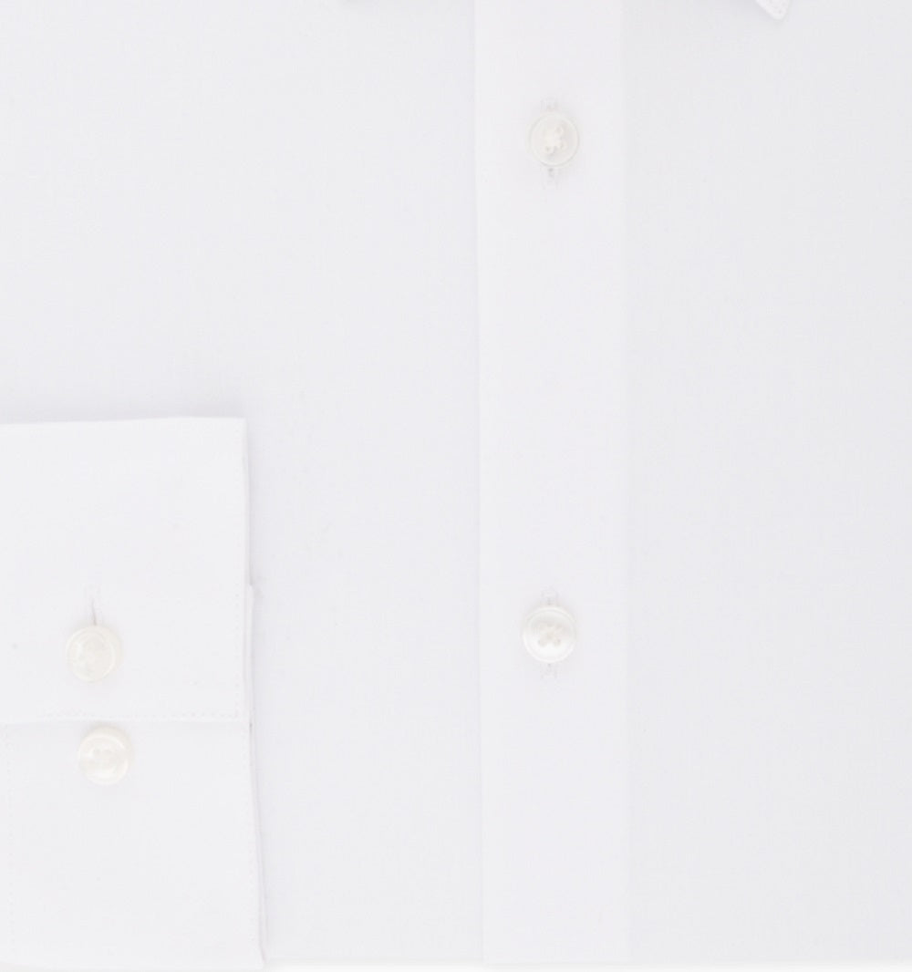 Calvin Klein Men's Slim Fit Stretch Flex Collar Dress Shirt White Size 15X34X35