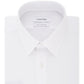 Calvin Klein Men's Slim Fit Stretch Flex Collar Dress Shirt White Size 34X35