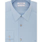 Calvin Klein Men's Slim Fit Stretch Flex Collar Dress Shirt Blue Size 15.5X34-35