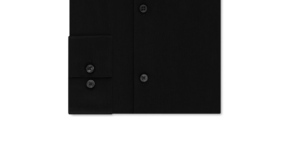 Calvin Klein Men's Steel Extra Slim Fit Non Iron Performance Stretch Herringbone Dress Shirt White Size 15x34-35