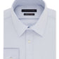 Tommy Hilfiger Men's Athletic Fit Performance Stretch Th Flex Collar Dress Shirt Blue Size 34X35