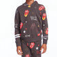 Chaser - Rolling Stones Tongue Logo Stars Pullover Hoodie