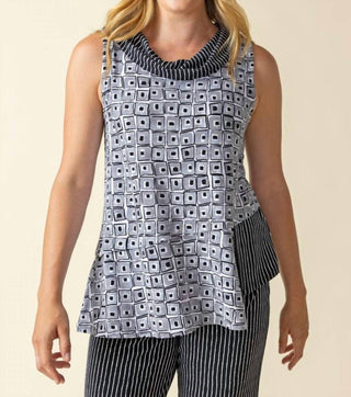 Habitat - Core Travel Mixed Cowl Neck Top