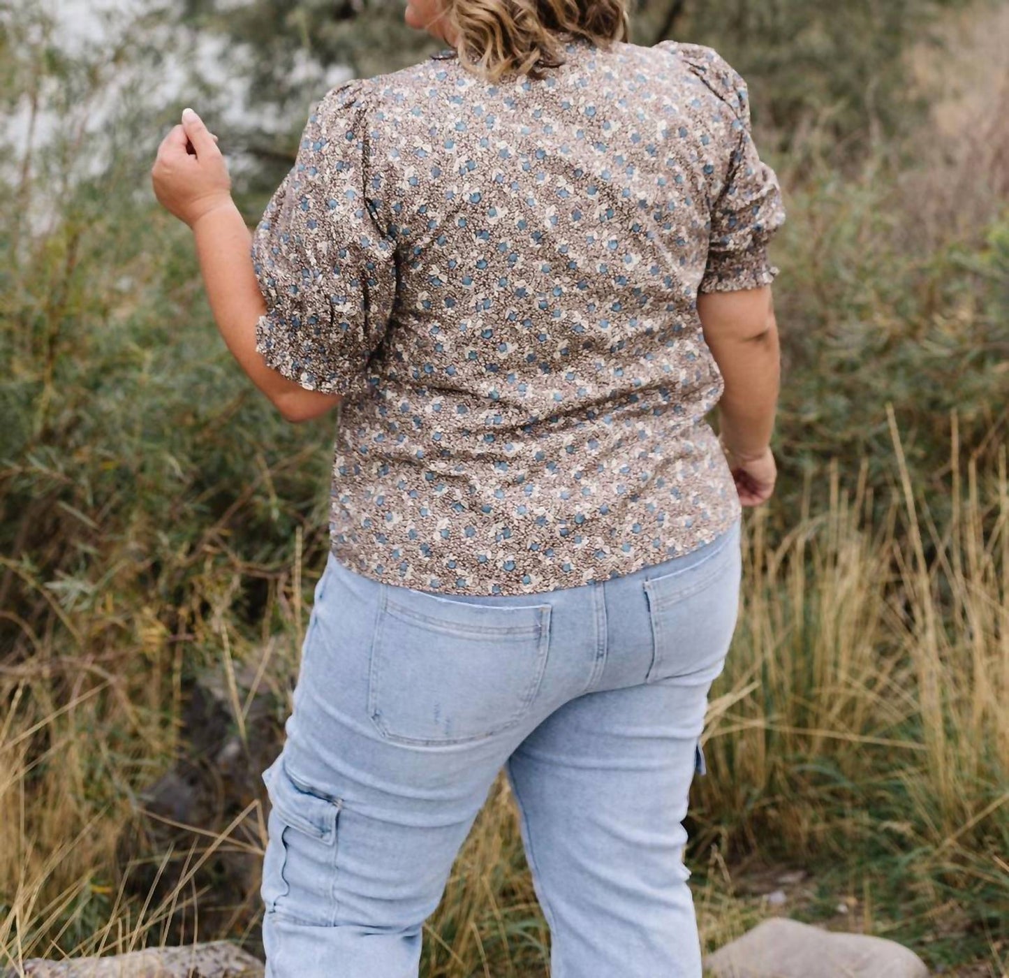 Polagram - Cordie Floral Top