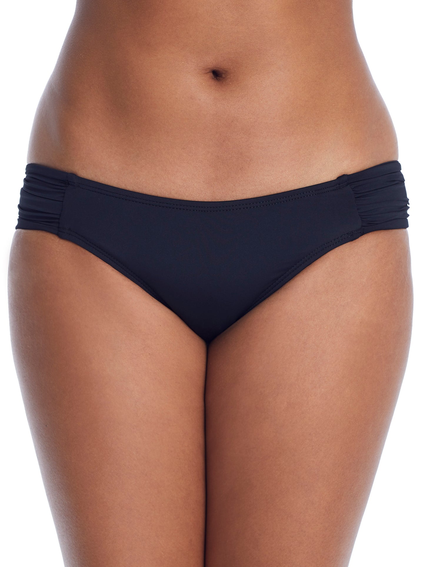 La Blanca Women's Island Goddess Hipster Bikini Bottoms Black Size 4