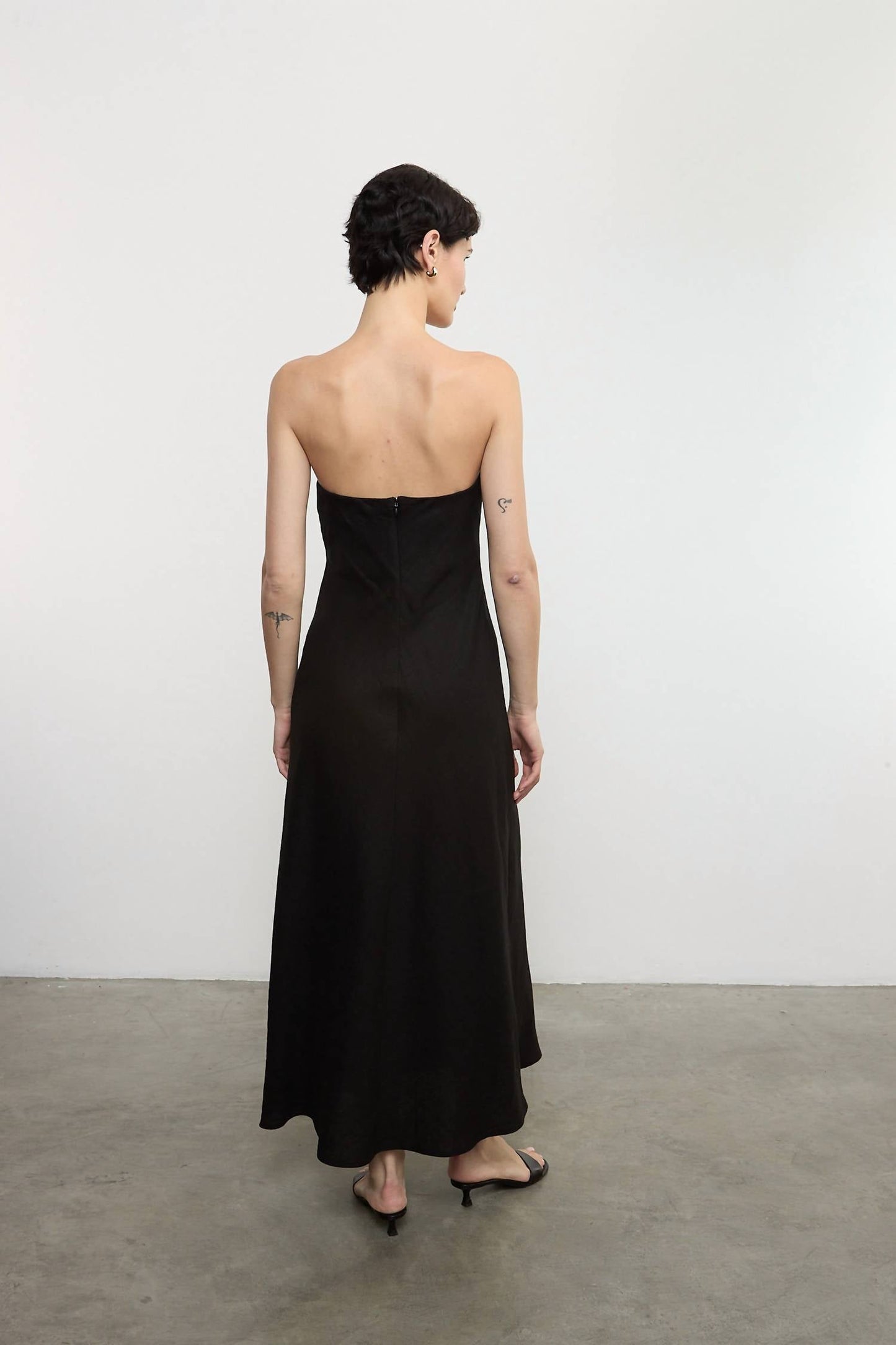 Enza Costa - LINEN BIAS DRESS