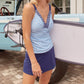Cabana Life - Embroidered Tankini Top