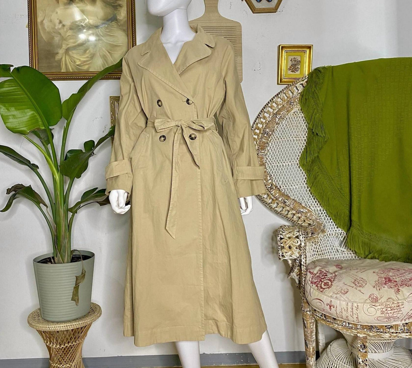 J.Crew - Relaxed Heritage Trench Coat In Chino