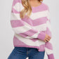 Bluivy - Chevron Soft Fuzzy Pullover
