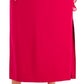 Connected Women's V Neck Ruffle Dress Pink Size 14W