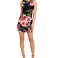 Connected Women's Floral Sheath Dress Pink Size 4Petite