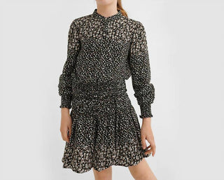 Mayoral - Floral Print Blouse And Skirt Set