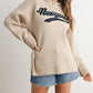 Buttermelon - New York Embroidered Hooded Sweater