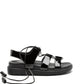 La Canadienne - Women's Rambler Slip On Lace Up Slingback Sandals
