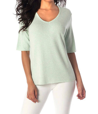 French Kyss - Jacqueline Kashmira V-Neck Short Sleeve