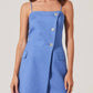 Astr - Azria Button-Front Wrap Dress