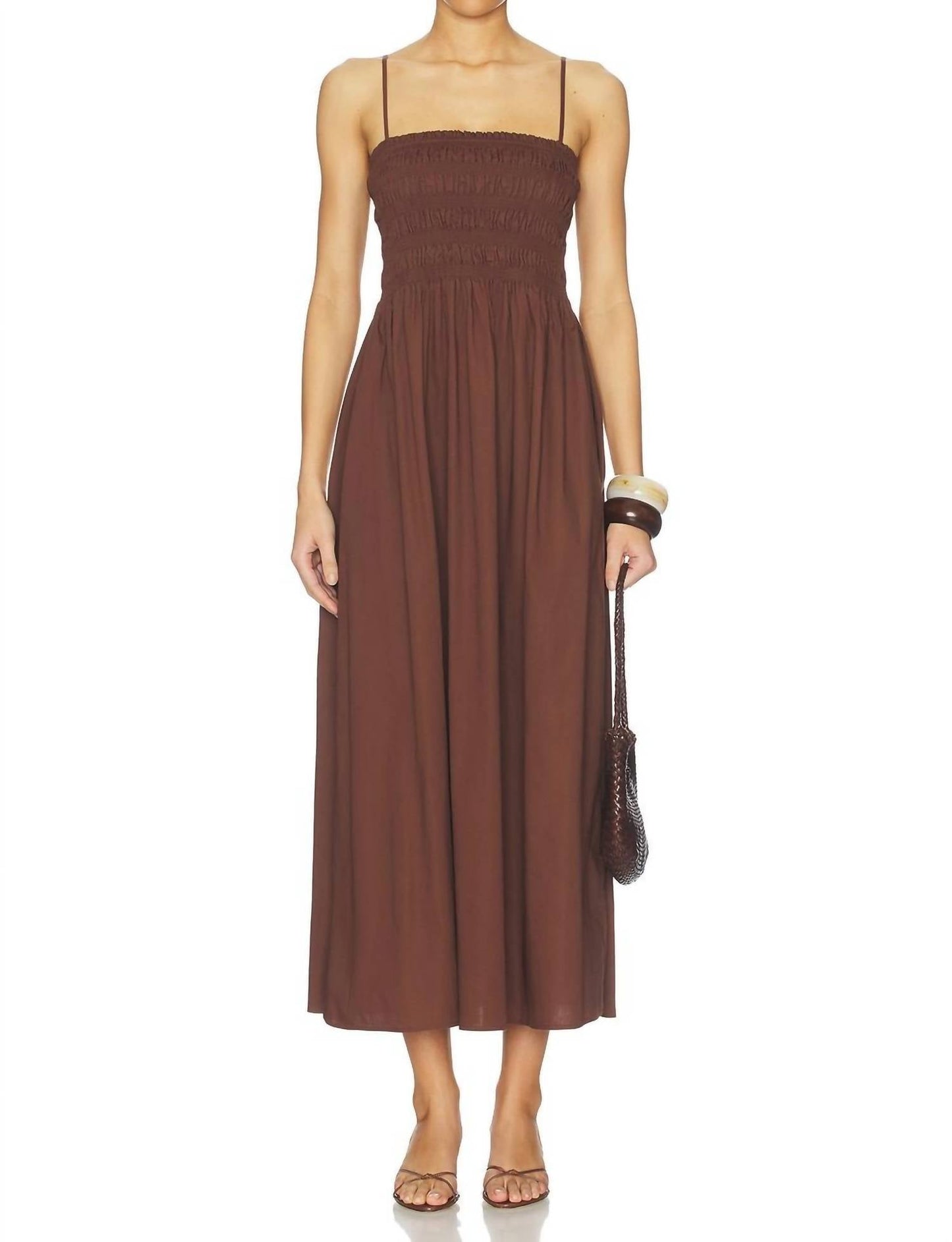Pistola - Bianca Shirred Bodice Dress