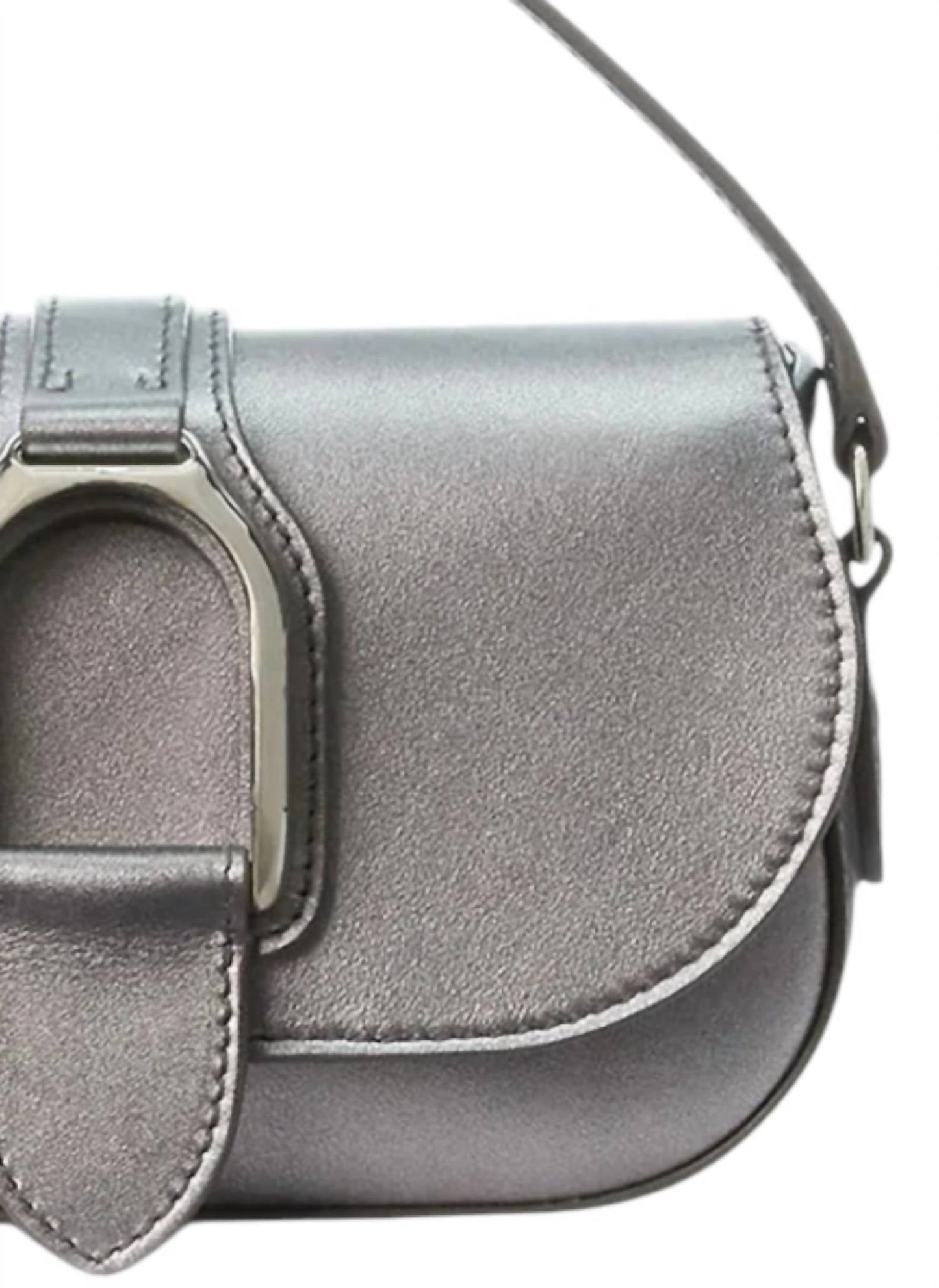 Ralph Lauren - Women's Wellington Metallic Crossbody Calfskin Mini Bag