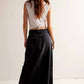 Free People - Come As You Are Denim Maxi Skirt