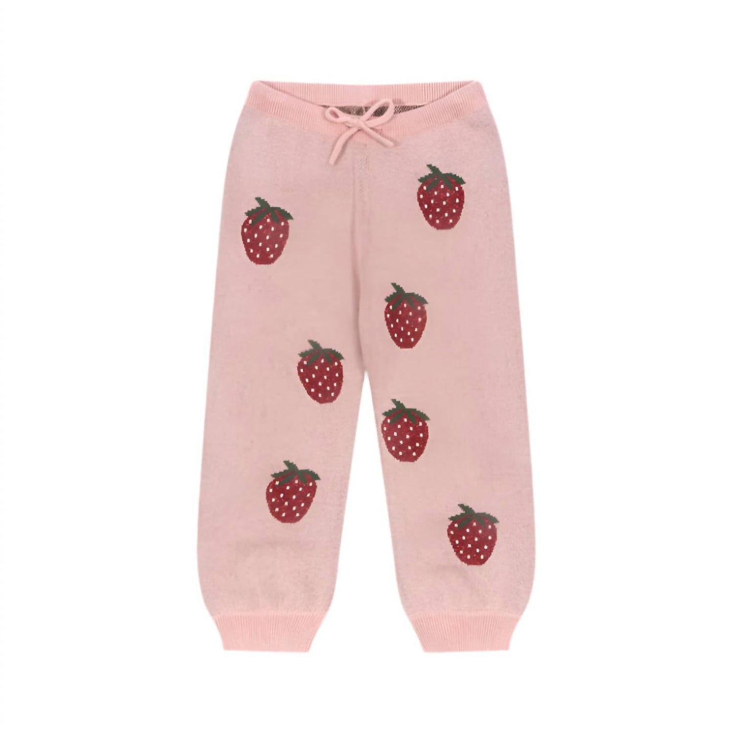 Konges Sløjd - Girls' Strawberry Knit Pants