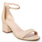Steve Madden - Women's Ankle Strap Round Toe Low Heel