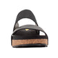 Very Volatile - Womens Campfire Metallic Slide Sandals