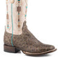 Roper - Women's Ostrich Feather Print Western Boots