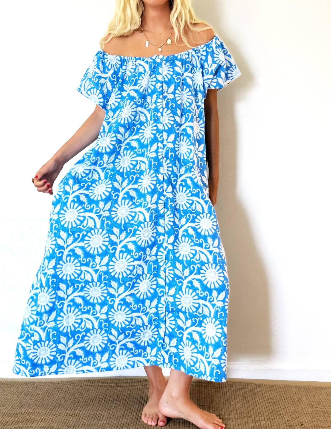 Joshi - Gauze Sea Dress