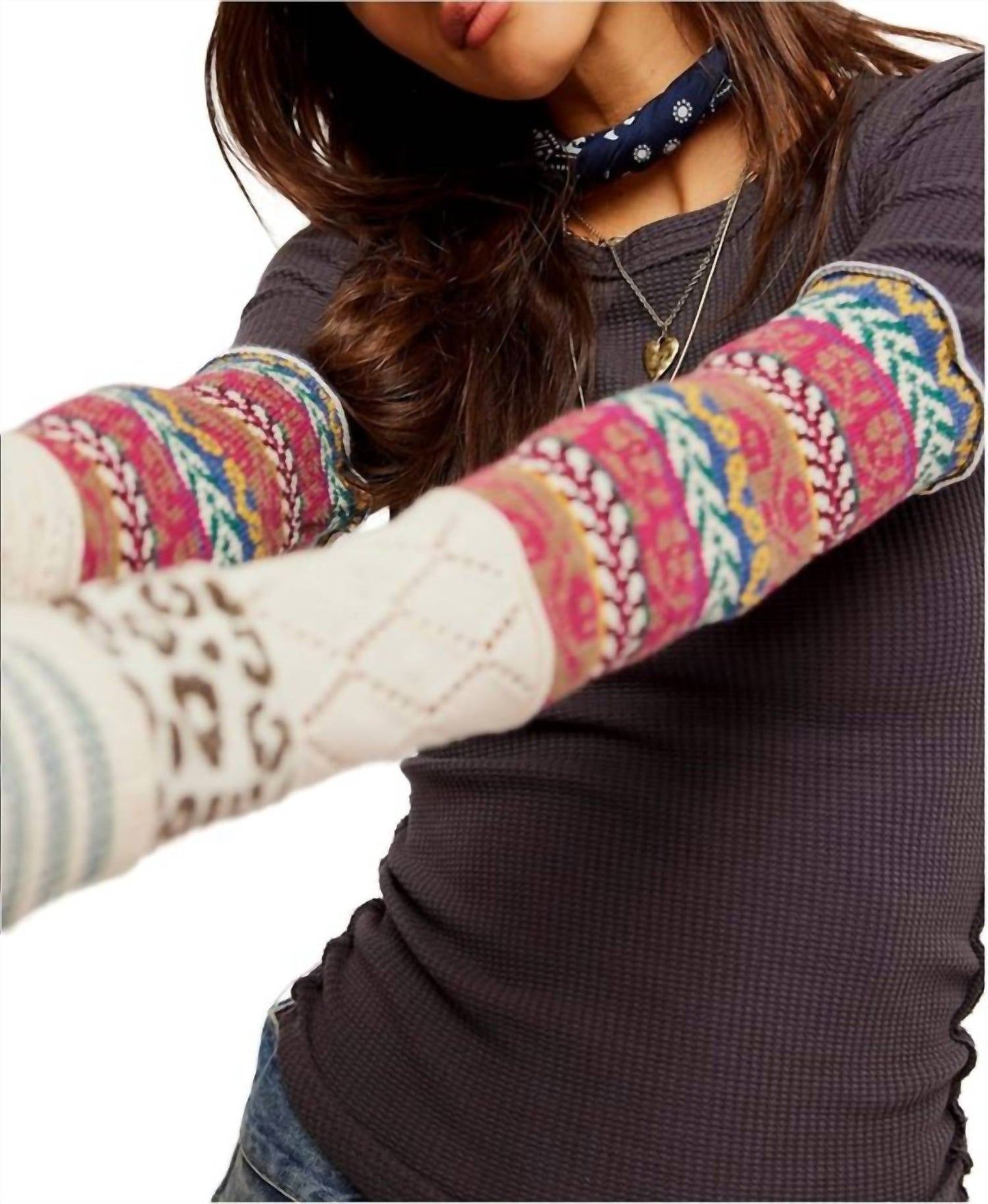 Free People - Long Sleeve All In Cuff Top
