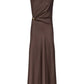 Loulou De Saison - Roan Draped Metal Ornament Dress