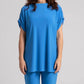 Sympli - Revelry Ruched Shoulder Tunic - Plus