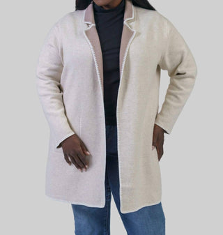 Nic + Zoe - Cool Nights Reversible Knit Jacket - Plus