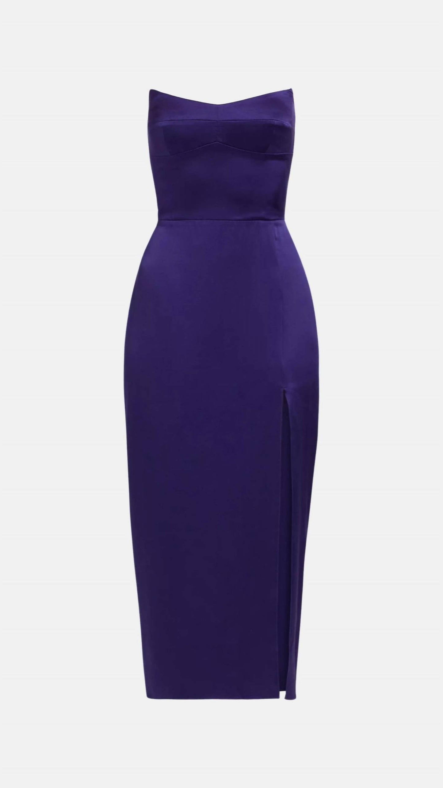 Amanda Uprichard - Ivy Strapless Midi Dress