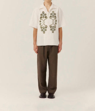 Commas - Reflection Embroidered Oversized Shirt
